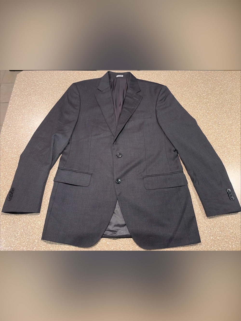 NWOT Peter Millar Sport Coat Blazer Jacket 40R 100% Wool Charcoal Grey Canada